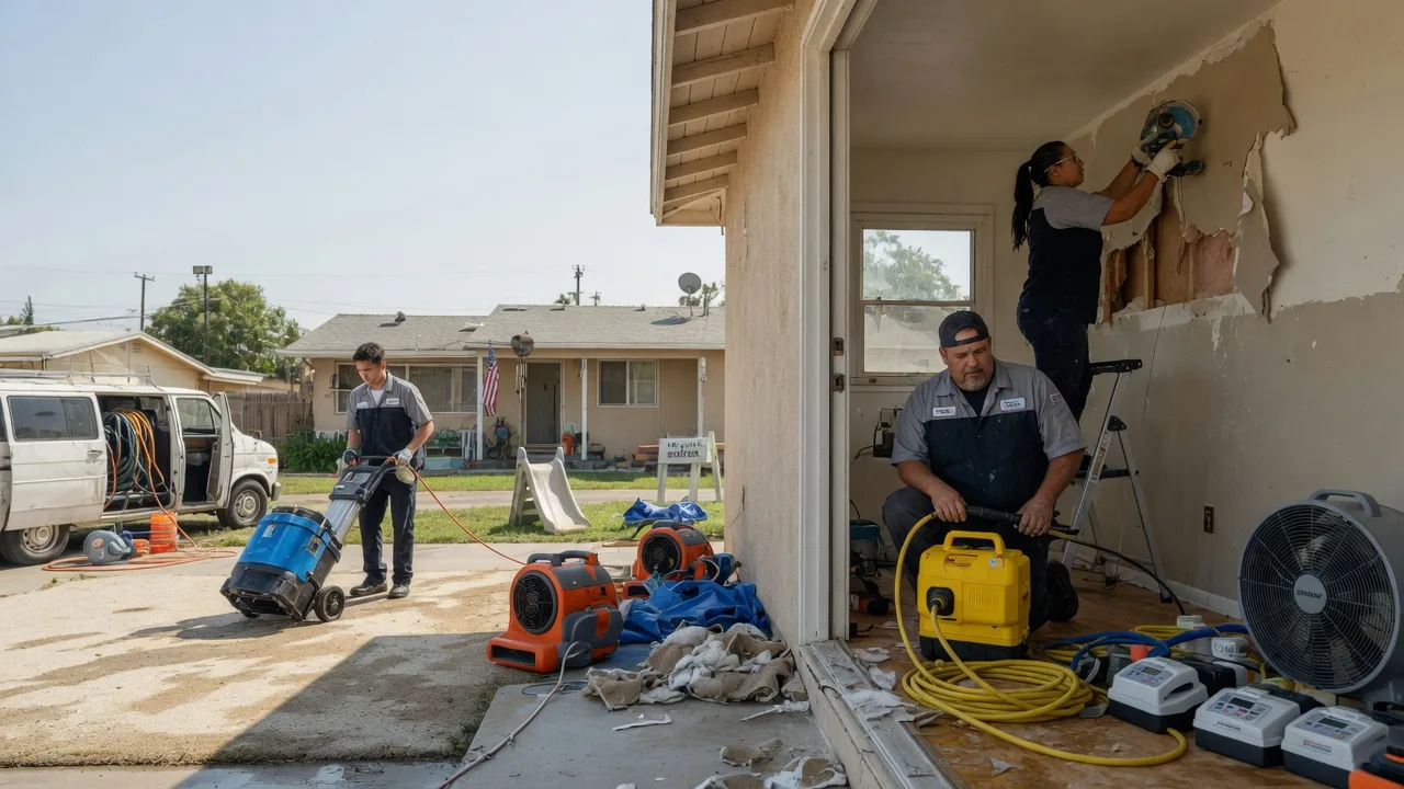 Water Damage Restoration in Garland, KS near me